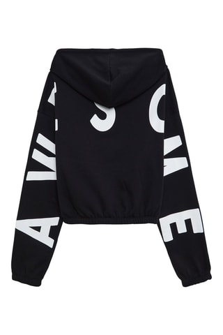 Felpa oversize - Nero