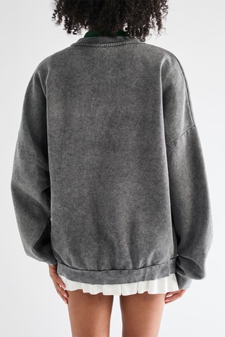 Felpa Topolino Disney - Grigio scuro melange