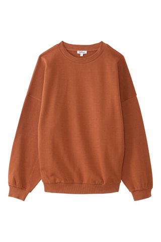 Felpa oversize - Cammello