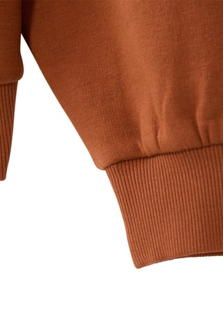 Felpa oversize - Cammello