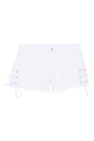 Shorts in jeans - Bianco