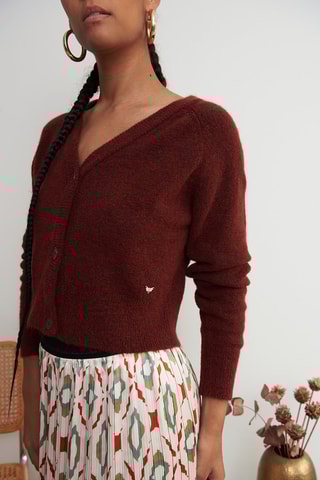 Cardigan - Cioccolato