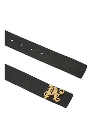 ##Ceinture en cuir - Noir