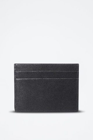 ##Porte-cartes en cuir - Noir