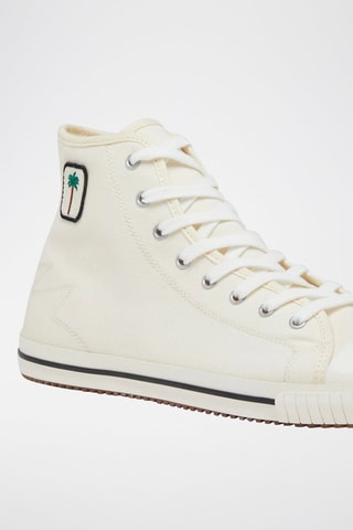 ##Tennis montantes - Blanc