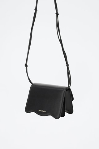 ##Sac bandoulière en cuir - Noir