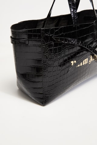 ##Cabas en cuir - Noir