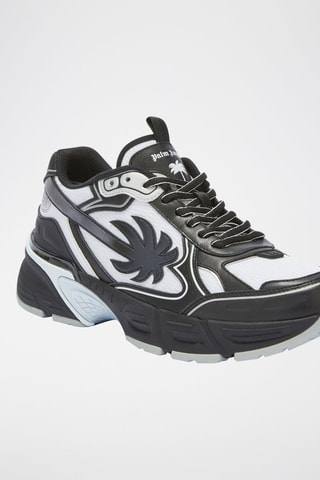 ##Baskets en cuir - Noir