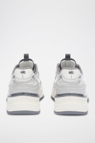 ##Baskets en cuir - Blanc