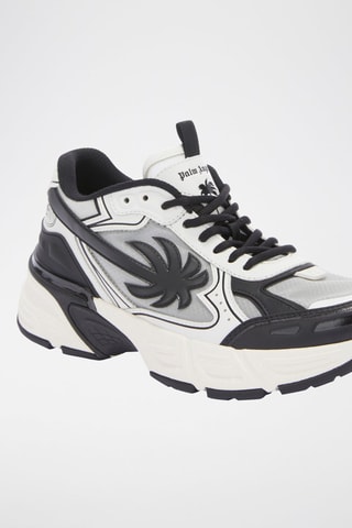 ##Baskets en cuir - Blanc