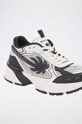 ##Baskets en cuir - Blanc