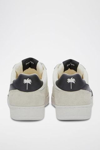 ##Baskets en cuir - Blanc