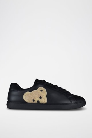 ##Baskets en cuir - Noir