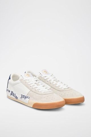 ##Baskets en cuir - Blanc