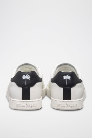 ##Baskets en cuir - Blanc