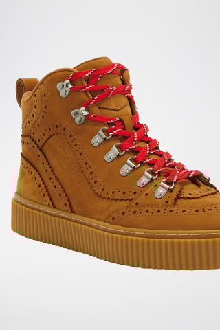 ##Chaussures de randonnée en nubuck - Beige