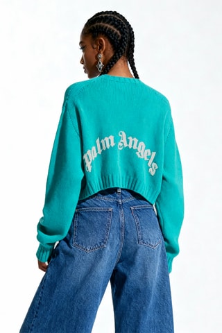 ##Pull en laine - Turquoise
