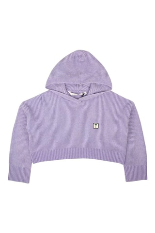 ##Pull à capuche - Mauve