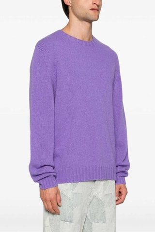 ##Pull en laine, mérinos et cachemire - Violet