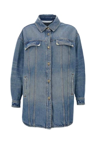 ##Surchemise en jean - Bleu