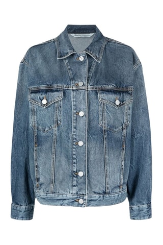 ##Veste en jean - Bleu cobalt
