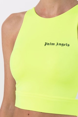 ##Crop top d’entrainement - Jaune fluo
