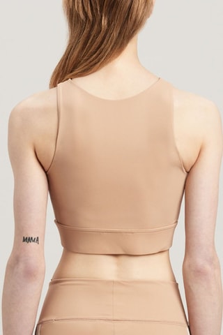 ##Crop top d’entrainement - Nude
