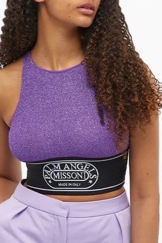 ##Crop top - Violet