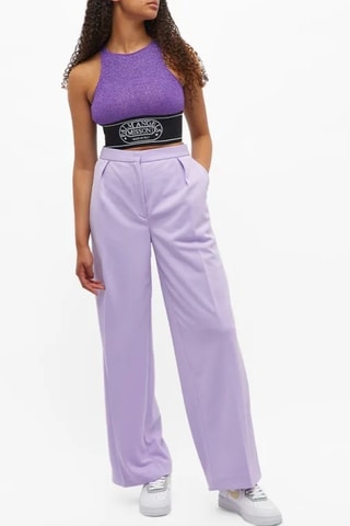 ##Crop top - Violet
