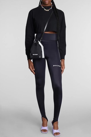 ##Fuseau taille haute - Noir et blanc