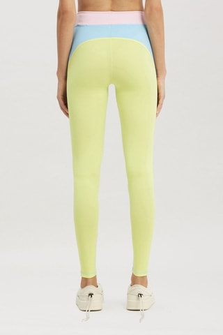 ##Legging d’entrainement taille haute - Ciel et rose poudré