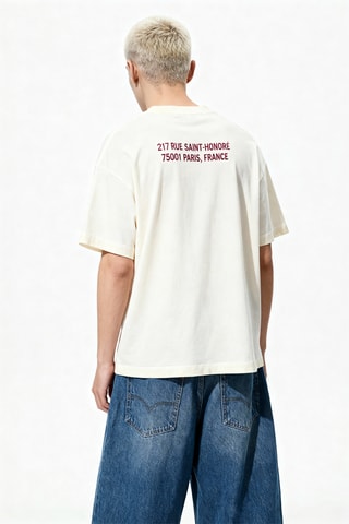 ##T-shirt - Blanc cassé