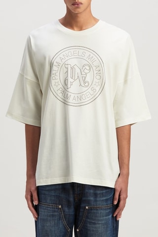 ##T-shirt loose - Ecru