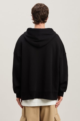 ##Sweat à capuche - Noir