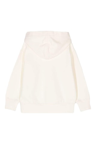 ##Sweat à capuche - Ecru