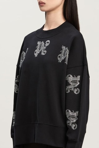 ##Sweat - Noir et argenté