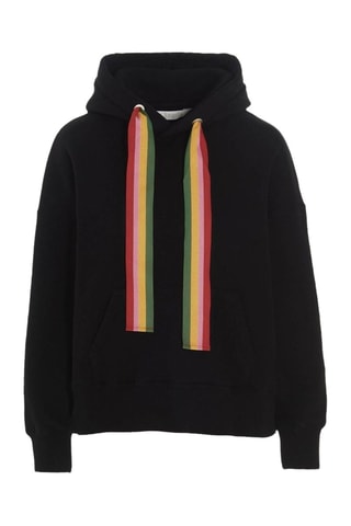 ##Sweat à capuche - Noir et rose