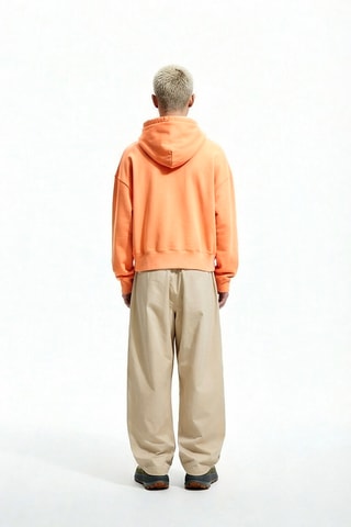 ##Sweat à capuche - Orange