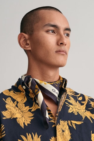 Foulard in seta - Blu notte