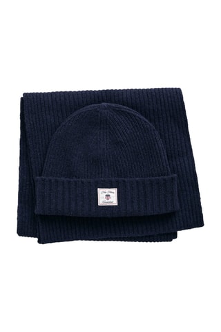 Set accessori in lana - Navy