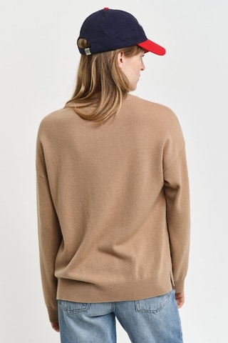 Maglia in lana d’agnello - Cammello