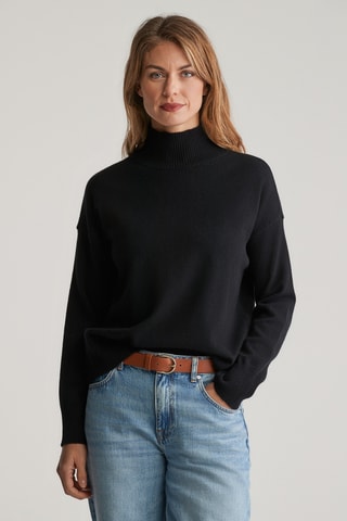 Maglia in lana d’agnello - Nero