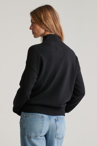 Maglia in lana d’agnello - Nero