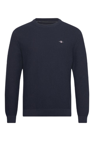 Maglia in cotone bio - Blu notte