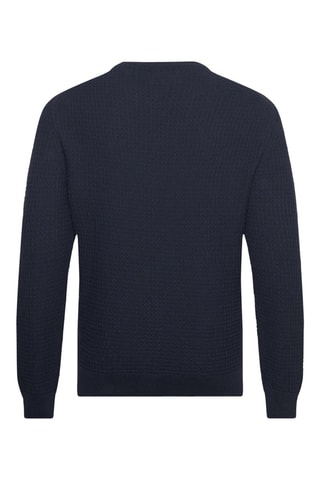 Maglia in cotone bio - Blu notte