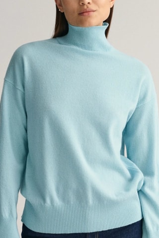 Maglia in lana d’agnello - Celeste