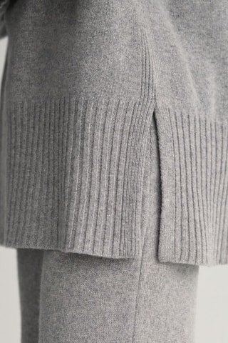 Maglia in lana e cashmere - Grigio chiaro