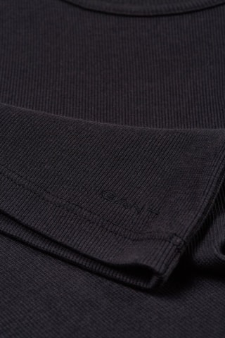 Top slim senza maniche - Nero