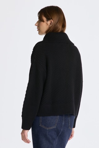 Maglia in lana merino - Nero