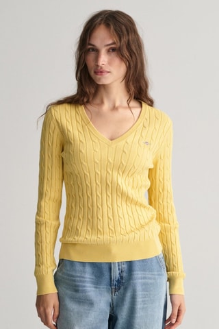 Maglia slim - Giallo